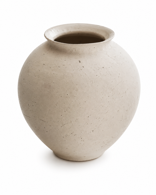large textured ceramic vase
